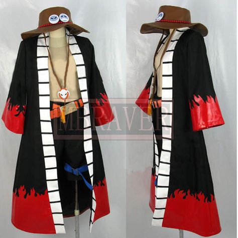 Online Shop One piece Portgas D Ace Cosplay Costume Any Size | Aliexpress Mobile Ace Cosplay, One Piece Portgas D Ace, One Piece Birthdays, Great Costume Ideas, Portgas D Ace, One Piece Cosplay, Nerd Fashion, Halloween Custom, Trendy Hoodies