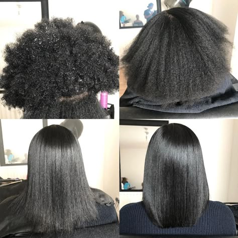 Silk Press Before And After Natural Hair, Middle Part Silk Press Natural Hair Straight, Silk Press On Thick 4c Hair, Silk Press Natural Hair Before And After, Press Hair Black Women, 4c Hair Silk Press Before And After, Silk Press Afro Hair, Slik Press With Natural Hair, 4b Silk Press