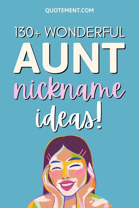 Cute Nicknames For Aunts, Nicknames For Aunts Ideas, Contact Names For Godmother, Names For Aunts To Be Called, Cute Aunt Names, Aunt Names To Be Called, Niece And Aunt Aesthetic, Aunt Nicknames, Contact Names For Aunt