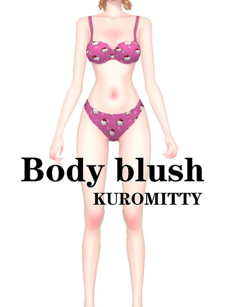 【Kuromitty】blush N1-N3 and body blush N1 | Patreon Body Blush, Sims 4 Tsr, Free Sims 4, Sims 4 Cc Makeup, Sims 4 Cc Skin, Tumblr Sims 4, Sims 4 Dresses, Sims 4 Cc Packs, Sims 4 Collections