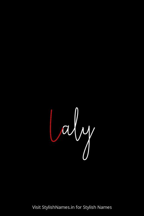 Laly by StylishNames.in Lily Name Wallpaper, Lily Name, Names For Instagram, Name For Instagram, Stylish Name, Online Multiplayer Games, People Names, Name Wallpaper, Name Generator