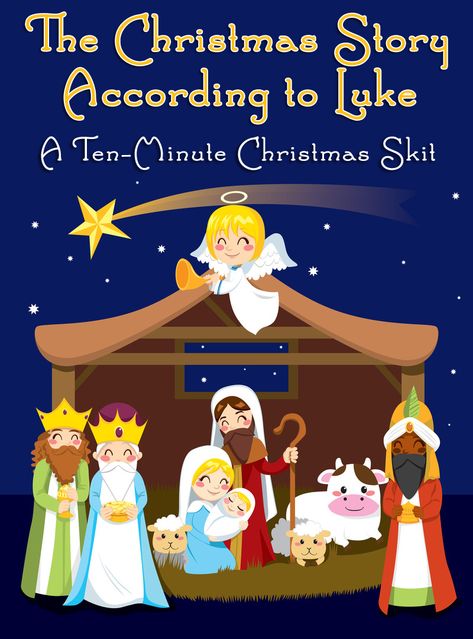 If your kids like acting, role playing, or imagining, here’s a 10-minute Christmas skit for class that is very easy! The teacher can be the narrator if needed, and it’s mostly pantomime of the other parts! Christmas Skits, Christmas Sunday, Christmas Sunday School, Christmas Pageant, Christmas Program, The Nativity Story, Christmas Church, Christmas Play, Church Crafts