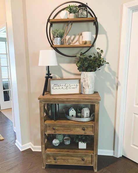 Kirkland's on Instagram: “This round shelf is the definition of modern! ✨ Just add your favorite trinkets and greenery to make it your own. It’s item # 185618 on our…” Round Bookshelf, Round Wall Shelf, Kids Playroom Design, Creative Playroom, Redo Kitchen, Round Wall Shelves, Fairytale Home, Circle Shelf, Diy Kitchen Shelves