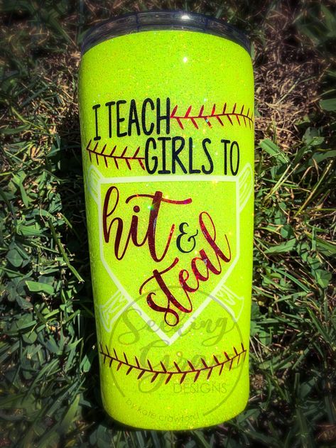 Softball Mom Tumbler Ideas, Softball Coach Tumbler Ideas, Softball Tumbler Ideas, Softball Tumblers, Softball Mom Tumbler, Teacher Encouragement Quotes, Graduation Board, Coach Tumbler, Volleyball Coach Gifts