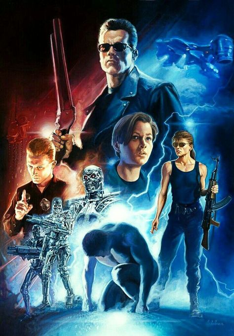 THE TERMINATOR 2 - JUDGEMENT DAY. in ... Olympique De Marseille, Post Apocalyptic Movies, Arnold Schwarzenegger Movies, Terminator 2 Judgment Day, Action Movie Poster, Terminator Movies, Judgment Day, Bon Film, Cult Movies