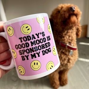 Gifts for Dog Lovers | notonthehighstreet.com Coffee And Hot Chocolate, Cheer Someone Up, Face Mug, Dog Mug, Funny Slogans, Just Because Gifts, Ceramic Coasters, Dog Mom Gifts, Special Friend