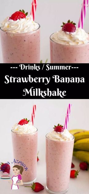 Fruit Milkshake Recipe, Banana Milkshake Recipe, Fruit Milkshake, Chocolate Strawberry Smoothie, Strawberry Banana Milkshake, Milkshake Recipe Easy, Apricot Smoothie, Ice Cream Smoothie, Ice Cream Shake