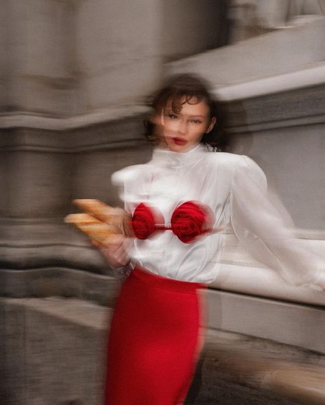 Cool ideas • Instagram Fashion Concept Photography, Fashion Content Ideas, Red Editorial, Fashion Photoshoot Editorial, 2024 Street Style, Surreal Photography, Concept Photography, Xmas Sale, Fashion Content