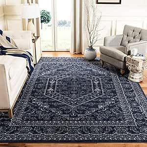 Ivory Kitchen, Office Area Rugs, Lodge Style, Living Room Area, Silver Rug, Transitional House, Medallion Rug, Living Room Rugs, Navy Rug