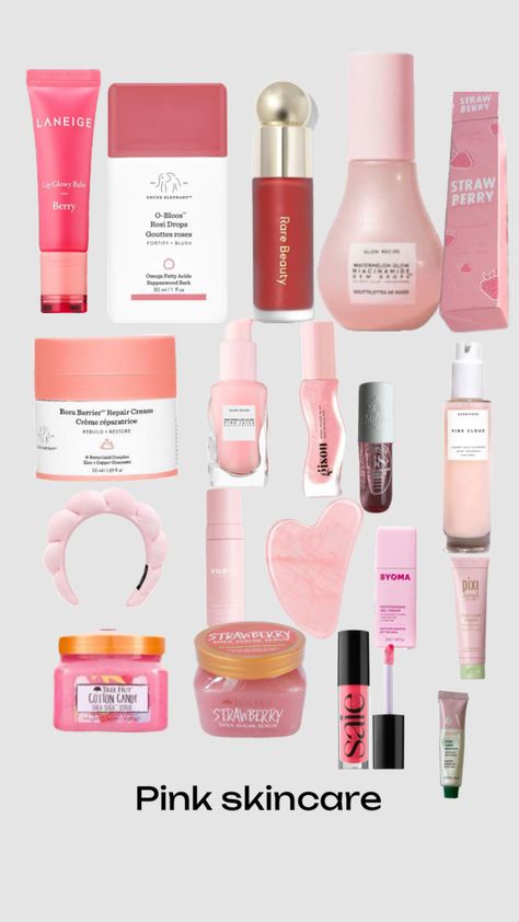 Pink skincare Pink Skincare, Birthday Wishes For Myself, Skincare Routine, Birthday Wishes, Skin Care, Skin, Birthday, 10 Things, Pink