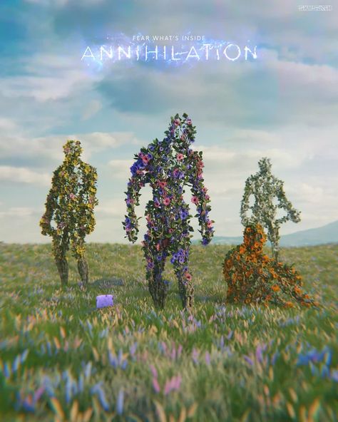 Annihilation (2018) Fan Poster - Made with Geometry Nodes Southern Reach Trilogy, Annihilation Movie, Southern Reach, Movie Poster Project, Paranormal Aesthetic, Geometry Nodes, Growth And Decay, Organic Structure, Fan Poster