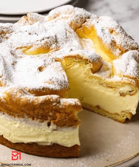 Polish Cream Puff Cake Recipe Cream Puff Cakes, Polish Desserts, Choux Pastry, Cream Puff, Pastry Cream, Best Chocolate Chip Cookie, Polish Recipes, Cream Puffs, Cake Ingredients