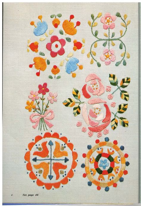 embroidery patterns 1960s Embroidery, 70s Embroidery, Website Aesthetic, Vintage Floral Embroidery, Floral Monogram Letter, Retro Embroidery, Mexican Embroidery, Rose Vines, How To Book