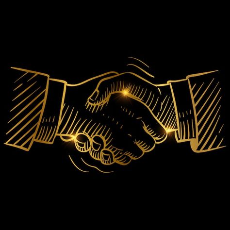 Golden Hands Aesthetic, Handshake Aesthetic, Easy Drawings Step By Step, Handshake Logo, Trust Logo, Dollar Tattoo, Step By Step Sketches, Gold Design Background, Android Wallpaper Dark