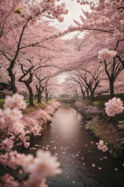 Cherry blossom aesthetic wallpaper but AI-generated Cherry Blossom In Winter, Cherry Blossom Astethic Wallpaper, Cherry Blossom Pfp Aesthetic, Cherry Trees Aesthetic, Cute Pink Wallpaper Aesthetic Korean, Sakura Cherry Blossom Wallpaper, Cherry Blossom Trees Aesthetic, Japanese Blossom Wallpaper, Sakura Trees Aesthetic