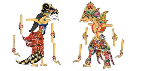 Wayang Rama dan Shinta Wayang Kulit Puppet Template Printable, Wayang Kulit Puppet Pattern, Puppet Diy, Media Pembelajaran, Presentation Ideas For School, Puppets Diy, Simple Iphone Wallpaper, Art Poster Design, Plate Art