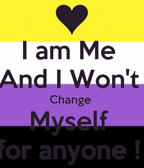 Non-Binary board - - - - - what is non-binary? go to the non-binary board and read above What Is Non Binary, Non Binary Quotes, Binary Quotes, Binary Aesthetic, Demi Pride, Non Binary Aesthetic, Non Binary Flag, Non-binary Flag, Non Binary Pride