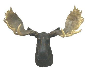 MOOSE HEAD WALL MOUNT DECOR -- Don't get left behind, see this great  product : Home Decor Sculptures Moose Decorations, Wall Mount Decor, Lodge Wall Decor, Statue Head, Moose Decor, Moose Head, Head Bust, Home Decor Sculptures, Head Statue