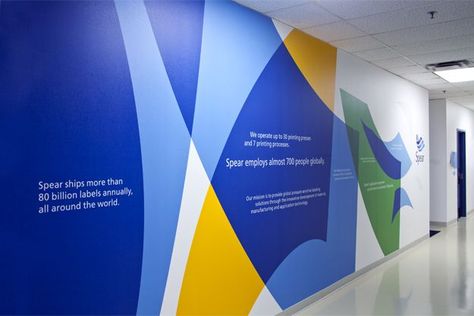 Wall Graphics Design, Office Wall Graphics, Office Graphics, Fancy Pattern, Office Mural, Office Wall Design, Sculpture Design, Wall Signage, Desain Editorial