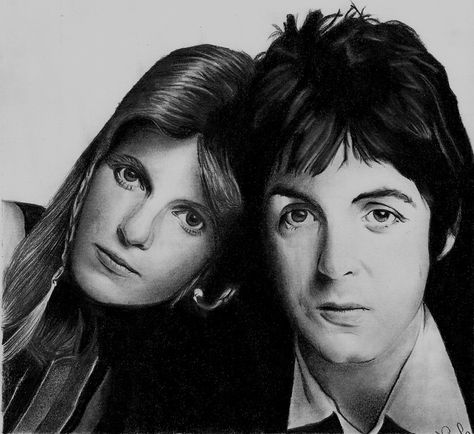 Paul and Linda McCartney II by Macca4ever on DeviantArt Denny Laine, Paul And Linda, Linda Eastman, Wings Band, Band On The Run, Paul Mccartney And Wings, Paul And Linda Mccartney, Beatles Pictures, Sir Paul