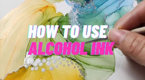 Learn how to create amazing artwork with Alcohol Ink in this easy-to-follow tutorial. You will grow familiar with Alcohol Ink as a medium, essential terms that help you understand the process, and techniques that will bring your ideas to life. Alcohol Ink Ideas Tutorials, Alcohol Ink Glass, Alcohol Ink Crafts, Yupo Paper, Amazing Artwork, Ink Artwork, Easy Video, Alcohol Ink Art, Unique Artwork