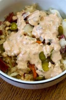 Reuben Bowls, Reuben Bowl, Healthy Meats, Bowl Recipes, Coleslaw Mix, Everyday Meals, Bowls Recipe, Sweet Savory, A Bowl