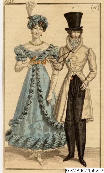 19 Century Fashion Men, Neoclassical Fashion, 1800s Mens Fashion, 19th Century Gown, Dress Transition, 1820 Fashion, 19th Century Men, 1820s Fashion, Decades Fashion