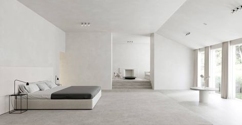 A project of the minimalist home Kim Kardashian and Kanye West in Hidden Hills, California. Kim Kardashian House Interior, Minimalist Monastery, Kim Kardashian House, Kim Kardashian Home, Estilo Kim Kardashian, Kim House, Kardashian Home, Interior Design Blogs, Casa Clean