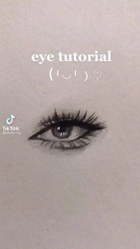 Eye Drawing Tutorials, Indie Drawings, Animation Art Sketches, Art Tools Drawing, Sketches Tutorial, Easy Drawings Sketches, Eye Tutorial, Eye Shape, Art Drawings Sketches Creative