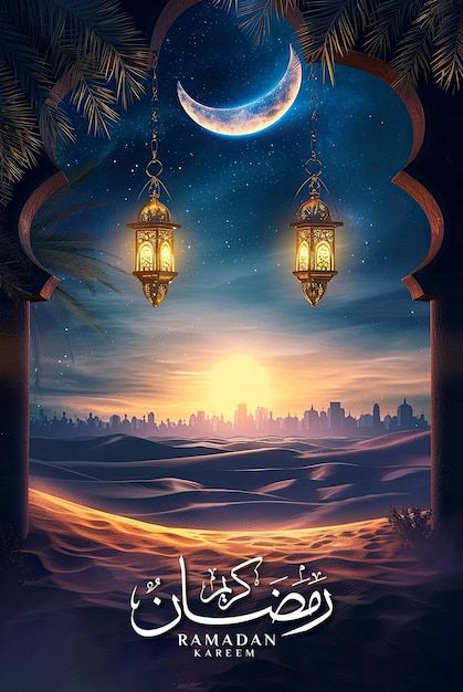 Ramadan kareem poster template and ramad... | Premium Psd #Freepik #psd #greeting #islamic #ramadan #eid Ramzan Poster Design, Islamic Social Media Design, Ramzan Background, Ramadan Kareem Poster, Ramadan Wallpaper, Islamic Background Vector, Eid Poster, Ramzan Kareem, Islamic Ramadan