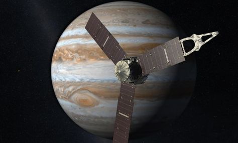 Juno mission: Ten facts about the Nasa spacecraft speeding towards the gas giant Jupiter Nasa Jupiter, Juno Jupiter, Juno Spacecraft, Great Red Spot, Jupiter Moons, Space Probe, Gas Giant, Nasa Jpl, Our Solar System