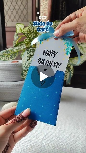 Tahura on Instagram: "Easy Slide-up Card ✨ 
.
.
.
(easy craft, craft, gift ideas, crafting, art and craft, explore, watercolors, diy, paper craft, origami)

#reels#craft#artandcrafts #diycrafts #diycards #reel #explore #crafty #diy #artoninstagram #reelindia #reelsviral" Craft Gift Ideas, Diy Slides, Craft Origami, Card Easy, Birthday Card Craft, Craft Craft, Crafts With Pictures, Easy Craft, Crafty Diy