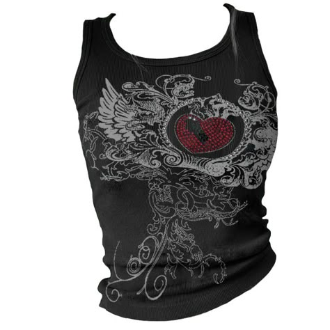 200s Tank Tops, Tops Png Y2k, Black Tank Top Png, Y2k Tops Png, Black Y2k Tank Top, Y2k Shirt Png, Goth Clothes Png, Early 2000s Clothes, 2000s Shirts