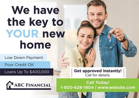 55 Brilliant Mortgage Direct Mail Postcard Advertising Examples Home Loan Advertising, Mortgage Advertising, Postcard Advertising, Fha Loan, Mortgage Quotes, Mortgage Marketing, Direct Mail Postcards, Mortgage Loan Officer, Fha Loans