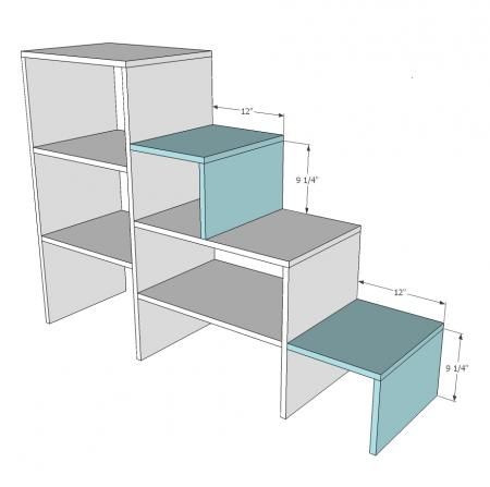 Pea Garden, Mini Closet, Storage Stairs, Bunk Bed Storage, Stair Plan, Loft Bed Plans, Bed Stairs, Diy Loft Bed, Modern Bunk Beds