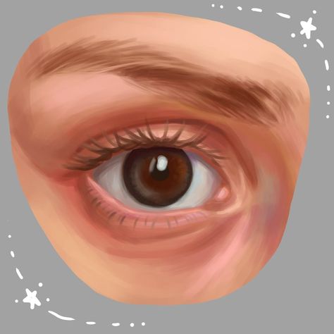 Eye, digital art Eye Digital Art, Eye Illustration, Almond Eyes, Ipad Tutorials, Art Tutorial, Eye Art, Digital Art Tutorial, Art Tips, An Eye