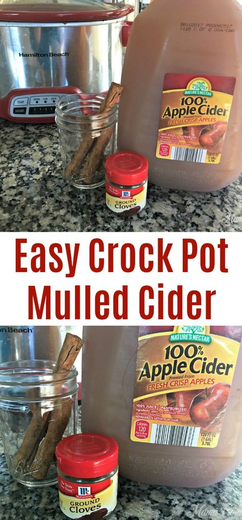 Easy Crock Pot Mulled Cider Recipe https://www.mamacheaps.com/2017/11/easy-crock-pot-mulled-cider-recipe.html Lorraine, Hot Fall Drinks, Hot Apple Cider Recipe, Mulled Cider Recipe, Apple Cider Recipe, Spiced Apple Cider, Mulled Cider, Cider Recipe, Hot Cider