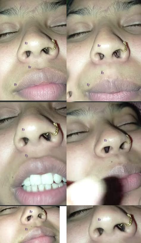 nose love Nose Ring Aesthetic, Close Up Face, Big Nose Beauty, Mouth Lips, Lips Photo, Nostril Ring, Beauty Hacks Lips, Natural Face Cleanser, Cute Nose