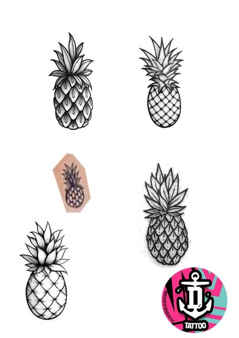 Pineapple Sketch, Pinapple Tattoos, Eye Lash Tattoo, Apple Tattoo, Fruit Sketch, Polynesian Tattoos Women, Pineapple Tattoo, Fruit Tattoo, Palm Tattoos