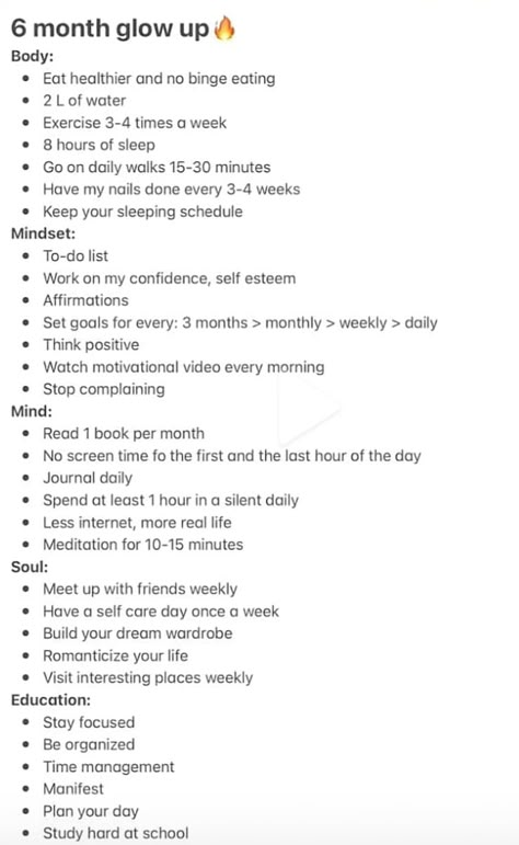 6 Month Planning, Six Month Challenge Life, 6 Month Self Care Challenge, New Month Goals Challenges, New Month New Mindset, Change Yourself In 6 Months, 6 Month Growth Plan, 3 Months Glow Up Challenge, 6 Month Motivation