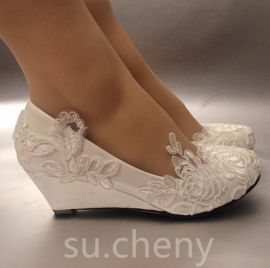 10 Chic (and Comfy) Wedding Shoe Alternatives Low High Heels, Lace Wedding Shoes, Heel Wedges, Wedge Wedding Shoes, Wedding Shoes Low Heel, Perfect Wedding Shoes, Wedding Shoes Comfortable, Wedding Shoes Lace, Wedding Boots