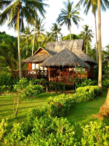 Bali Indonesia Phiphi Thailand, Island Bungalow, Phi Phi Island Thailand, Koh Phi Phi, Andaman Islands, Beach Village, Beach Bungalow, Phi Phi Island, Bamboo House