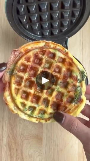 156K views · 1.1K reactions | Egg and Broccoli Breakfast Waffle! 🧇🥦😋
📸 @healthyfitnessmeals

[Makes 2 waffles]
INGREDIENTS:
1 large egg
1/4 cup shredded cheese
1/3 cup chopped lightly steamed broccoli
Salt and pepper to taste
Optional: sliced green onions

Enjoy as is or serve with toppings of your choice. I served with sliced half avocado and marinaded tomatoes

Note:
- I used a mini waffle maker. You may use a larger one and make one large waffle.
- do not over fill the waffle maker. I was looking on camera and didn’t realize I filled it too much. Use half the amount and make 2 waffles instead.

#Keto #ketorecipe #ketorecipes #lowcarb #lowcarbrecipe #lowcarbrecipes #whatsfordinner #healthyrecipe #healthyrecipes #ketotransformation #ketomeals #ketodiet #ketoweightloss #lowcarbdiet #lo Egg And Broccoli, Broccoli Breakfast, Mini Waffle Maker, Waffle Ingredients, Waffle Maker Recipes, Breakfast Waffles, Keto Food List, Steamed Broccoli, Free Keto Recipes