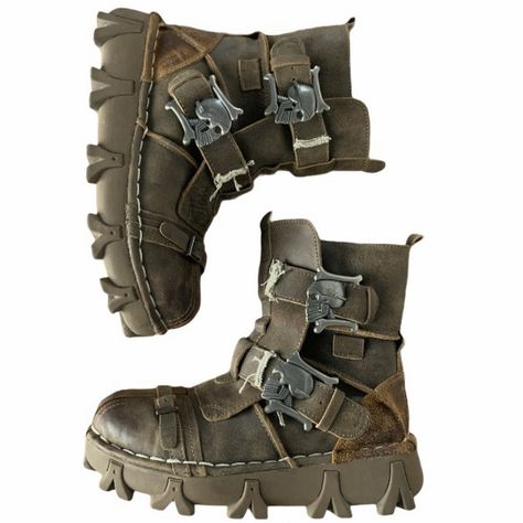 Zombie Apocalypse Boots, Zombie Apocalypse Shoes, Apocalypse Boots, Apocalypse Shoes, Survival Shoes, Grunge Academia, Steampunk Boots, Dr Shoes, Image Swag