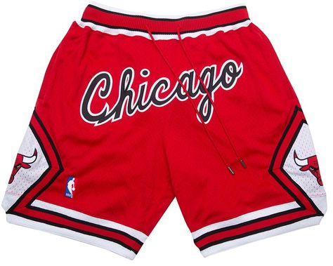 Just ★ Don Hood Drip, Chicago Bulls Shorts, Chicago Bulls Outfit, Chicago Logo, Nba Basketball Shorts, Chicago Basketball, Chicago Bulls Basketball, Michael Jordan Chicago Bulls, Red And Black Shirt