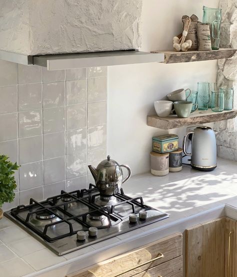 The tile countertop trend is back – but is it a mistake? | Tile Kitchen Countertops Ideas, Kitchen Tile And Countertop Combinations, Kitchen With Tile Countertops, Kitchen Tiled Countertop, Tiled Countertops Kitchen, Tiled Kitchen Worktop, Tiled Kitchen Sink, Tile Countertops Kitchen Makeover, Tiles Countertops Kitchen