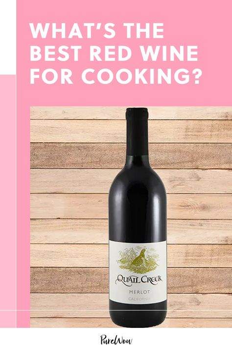 What?s the Best Red Wine for Cooking? These 4 Varieties Are Basically Foolproof Best Red Wine For Cooking, Red Wine For Cooking, Cooking Wine Recipes, Cooking With Red Wine, Types Of Red Wine, Alcohol Food, Wine Chart, Red Wine Recipe, Wine Alcohol