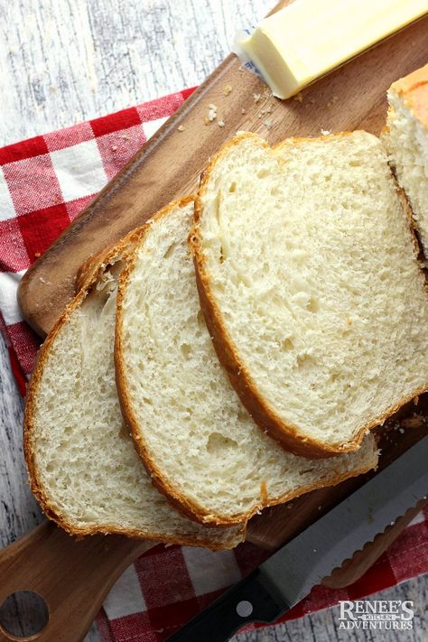 Soft White Bread Recipe. Perfect homemade soft loaf for sandwiches and more. Soft White Bread Recipe, Soft Loaf, Soft White Bread, Soft Bread Recipe, Soft Bread, White Bread Recipe, Oatmeal Bread, Recipe Generator, Best Bread Recipe