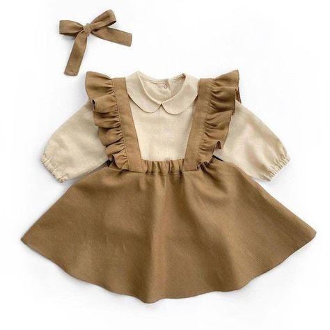 Cottagecore Baby Outfits, Cottagecore Baby Clothes, Mom Dr, Frocks For Girls, My Fashion, New Trend