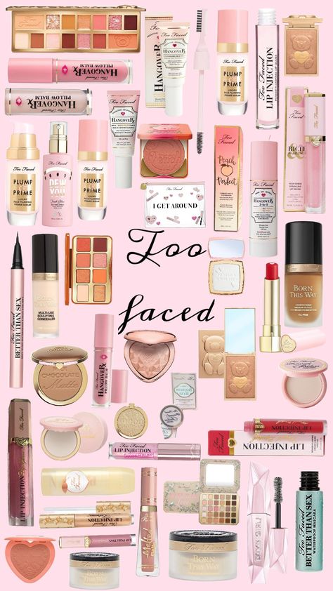 Too Faced 🫶🏼⭐💘 Too Faced Makeup Aesthetic, Too Faced Aesthetic, To Faced, Makeup Wallpaper, Winter Coming, Cute Box Braids, Face Balm, Best Makeup Tips, Two Faced